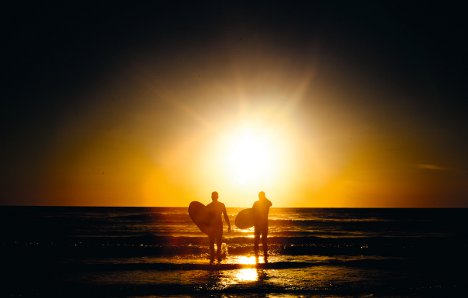 Surf, skate og sol